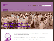 Tablet Screenshot of expertiseevent.com